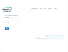 Tablet Screenshot of commpro.globaladsource.com